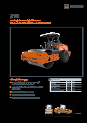 Walzenzüge Hamm 318