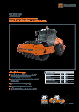 Walzenzüge Hamm 322 P