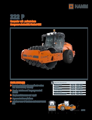 Walzenzüge Hamm 322 P
