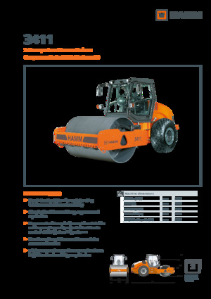 Walzenzüge Hamm 3411