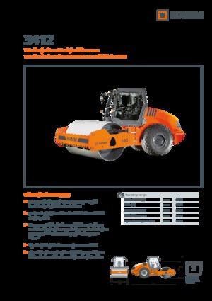 Walzenzüge Hamm 3412