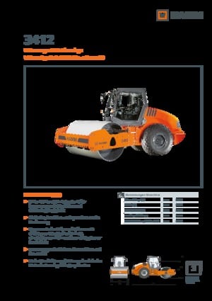 Walzenzüge Hamm 3412