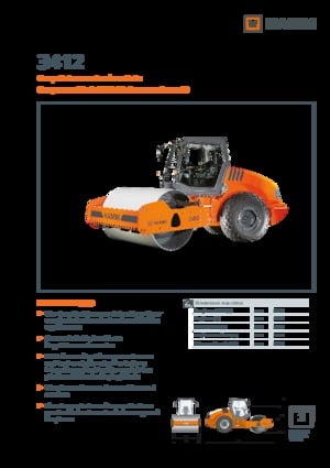 Walzenzüge Hamm 3412