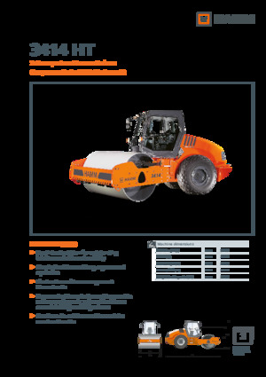 Walzenzüge Hamm 3414 HT