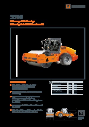 Walzenzüge Hamm 3516