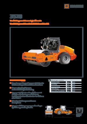 Walzenzüge Hamm 3520