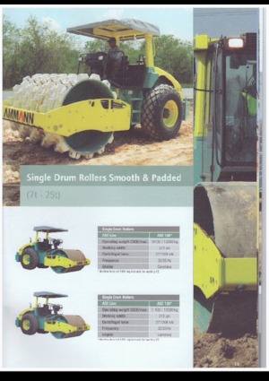 Walzenzüge Ammann AC 70