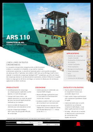 Walzenzüge Ammann ARS 110 PD