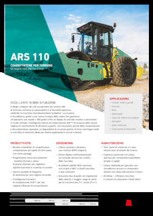 Walzenzüge Ammann ARS 110 PD