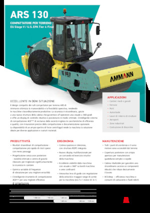 Walzenzüge Ammann ARS 130 PD