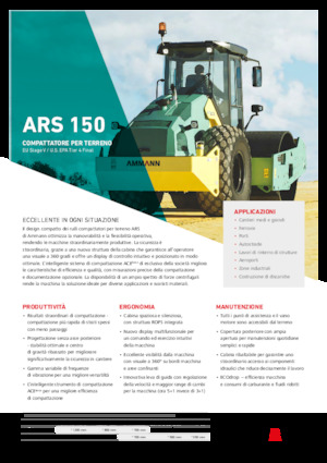 Walzenzüge Ammann ARS 150 PD