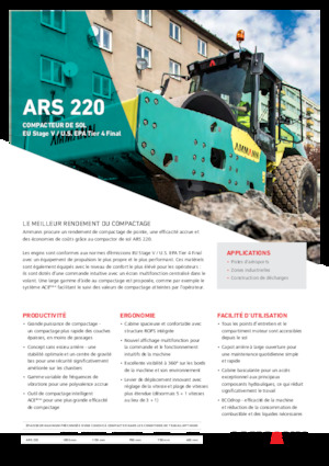 Walzenzüge Ammann ARS 220 PD
