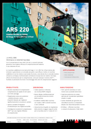 Walzenzüge Ammann ARS 220 PD
