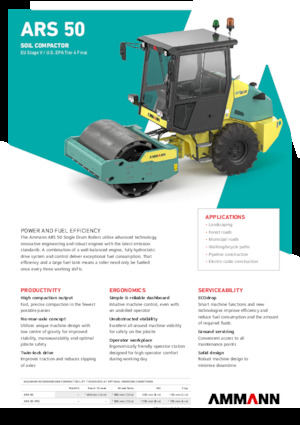 Walzenzüge Ammann ARS 50