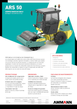 Walzenzüge Ammann ARS 50