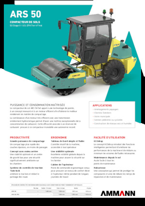 Walzenzüge Ammann ARS 50