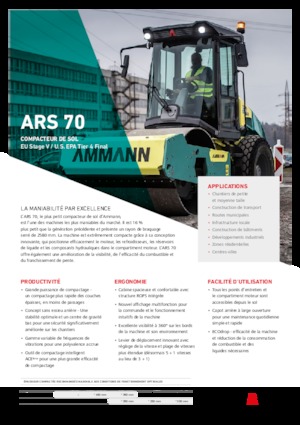 Walzenzüge Ammann ARS 70