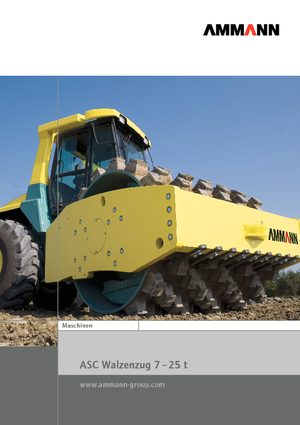 Walzenzüge Ammann ASC 150 D