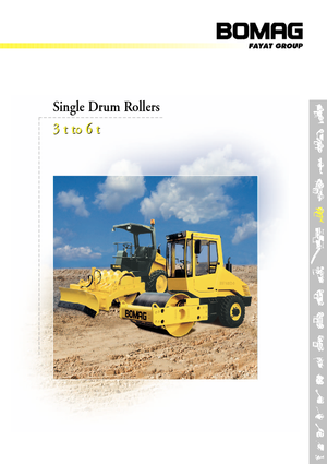 Walzenzüge Bomag BW 145 D-3