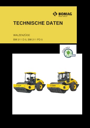 Walzenzüge Bomag BW 211 PD-5