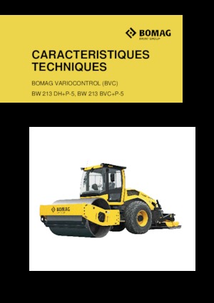 Walzenzüge Bomag BW 213 BVC+P-5