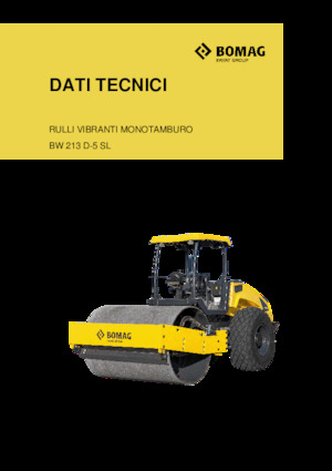 Walzenzüge Bomag BW 213 D-5 SL