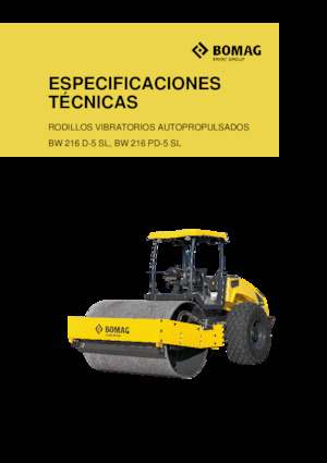 Walzenzüge Bomag BW 216 PD-5 SL