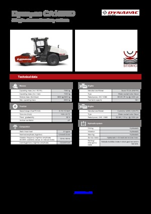 Walzenzüge Dynapac CA 1500 D