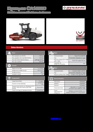 Walzenzüge Dynapac CA 1500 D