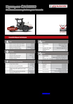 Walzenzüge Dynapac CA 1500 D