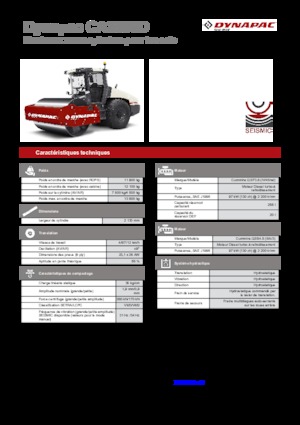 Walzenzüge Dynapac CA 3500 D