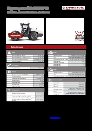 Walzenzüge Dynapac CA 3500 PD
