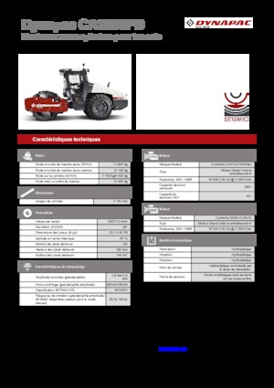 Walzenzüge Dynapac CA 3500 PD
