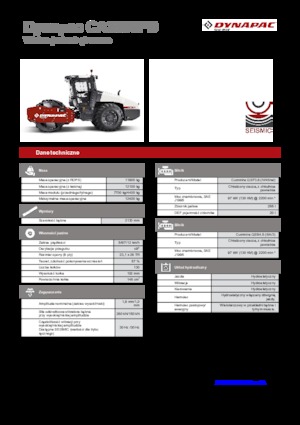 Walzenzüge Dynapac CA 3500 PD