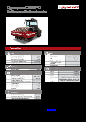 Walzenzüge Dynapac CA30PD Rhino