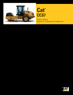 Walzenzüge Caterpillar CCS7