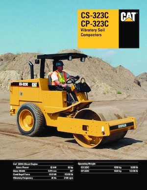 Walzenzüge Caterpillar CP323C