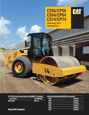 Walzenzüge Caterpillar CP56