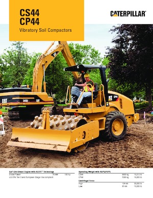 Walzenzüge Caterpillar CS44