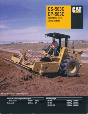 Walzenzüge Caterpillar CS-563CAW