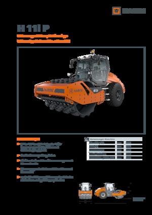 Walzenzüge Hamm H 11i P