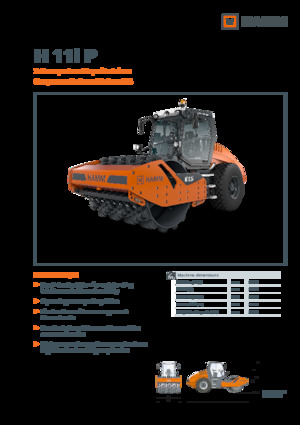 Walzenzüge Hamm H 11i P