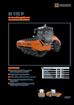 Walzenzüge Hamm H 11i P
