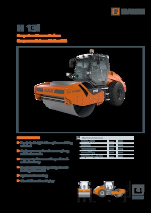 Walzenzüge Hamm H 13 ix