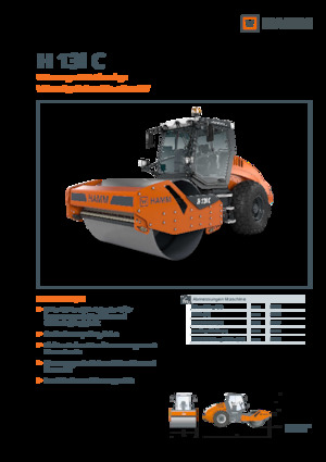 Walzenzüge Hamm H 13i C