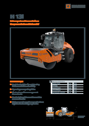 Walzenzüge Hamm H 13i