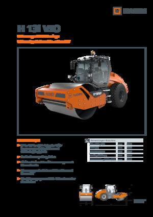 Walzenzüge Hamm H 13i VIO