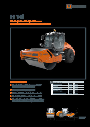 Walzenzüge Hamm H 14i