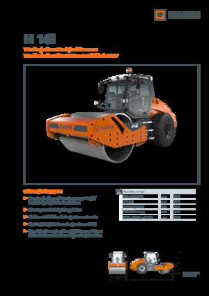 Walzenzüge Hamm H 16i