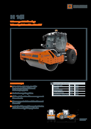 Walzenzüge Hamm H 16i